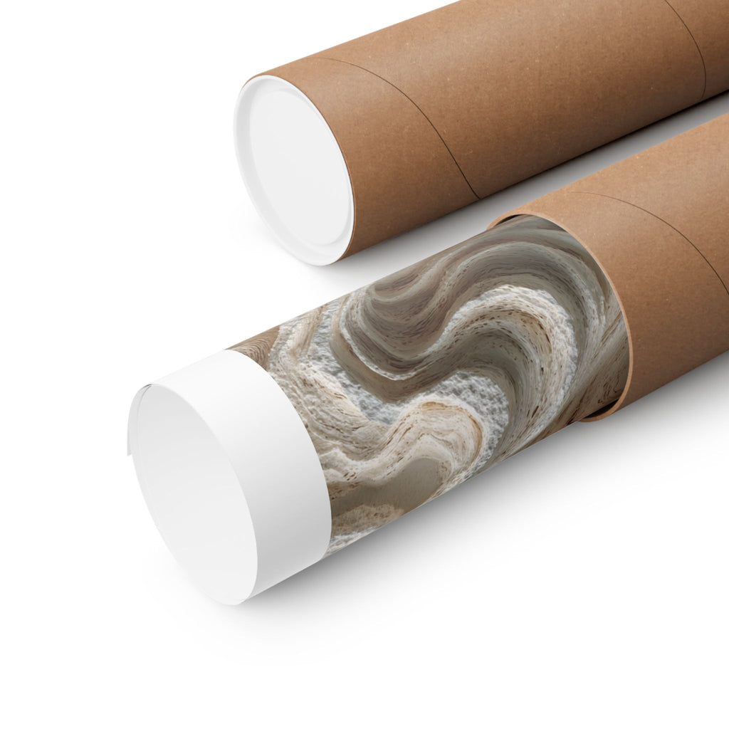 Dune Flow Abstract Wall Art | Sculptural Sand Texture Poster | Neutral Organic Modern Print